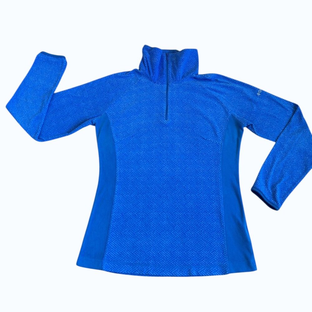Women's Columbia Lightweight Soft Fleece 1/4 Zip Size M
